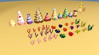 cartoon sea village