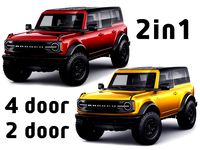 modern retro suv 2021 2-door 4-door