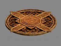 floor decoration-disc