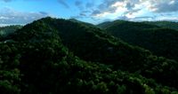 gazebo in the mountain