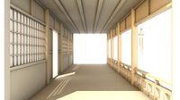 japanese corridor - hallway