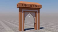 traditional moroccan door marrakech