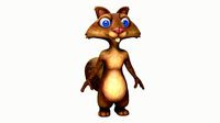 cartoon squirrel