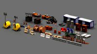 post apocalyptic props pack