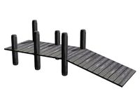 simple dock with textures