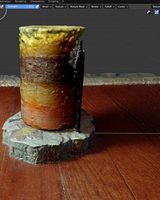 candle photorealistic