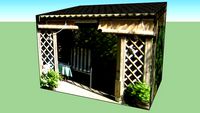 jacques en ellen, tuinhuis