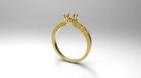 ring oval gem