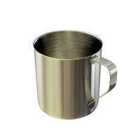 stainless steel mug