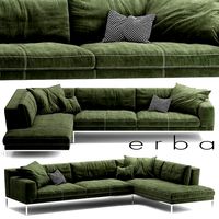 erba italia edizione sectional sofa