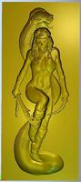 girl with anaconda-panel