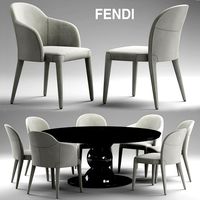 fendi audrey chair and table