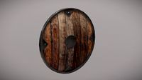 wooden shield