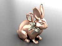 rabbit pendant