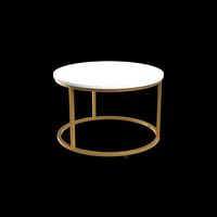 round milan coffee table