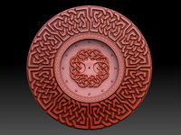 celtic wall clock