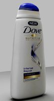 dove shampoo bottle