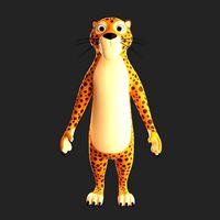 leopard cartoon