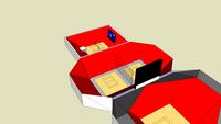 Badminton court / universal 2012 stadium