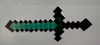 minecraft diamond sword