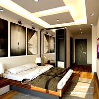 realistic hotel room interior design