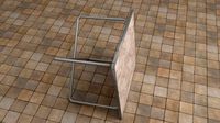 70s style dining table