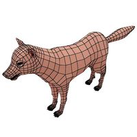 wolf base mesh
