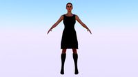 Woman in a Dress 09