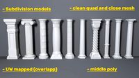 columns collection -2 - 10 pieces