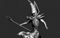 dark magician - yugioh - anime