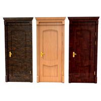 entrance wooden door set