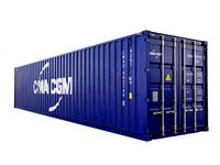 40 feet cma-cgm standard shipping container