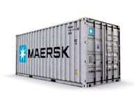 20 feet maersk standard shipping container