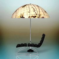 parasol sunbed