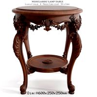 sample cnc carving classic table 05
