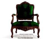 sample cnc carving classic sofa 09