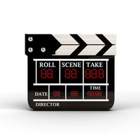 film clapperboard
