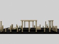 Aphrodisias ancient city - stl