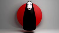 3d character ghost