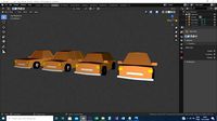 car 3d - low poly