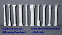columns collection -1 - 10 pieces