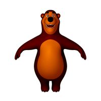bear cartoon 02