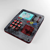 game model of the terminal low-poly
