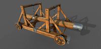 battering ram low-poly