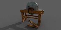 grindstone low-poly