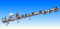 elevator traction machine assembly line motor assembly process