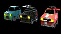 low poly car mk21