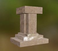 pedestal