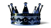 king crown low-poly