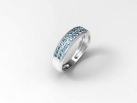 ring with stones settings